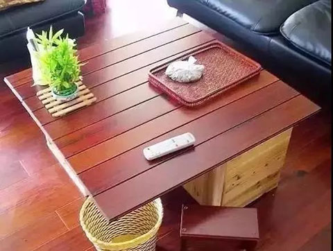 木地板只能鋪地上？來看看網友們的瘋狂腦洞……